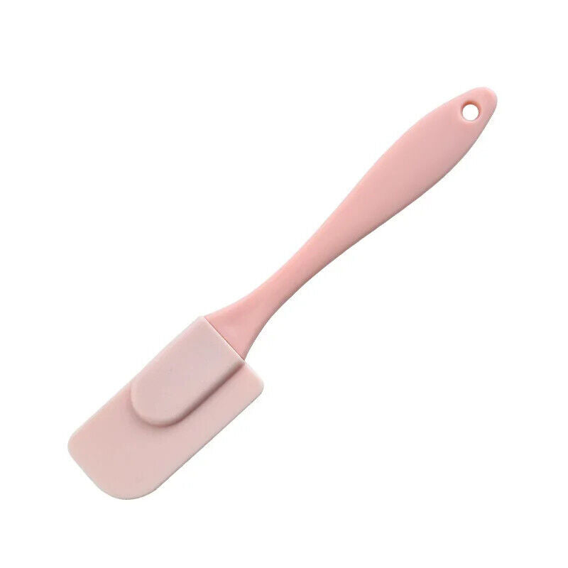 HABO Teig Schaber Pinsel Set Silikon Küche Creme Kuchen Auskratzen Rosa Blau