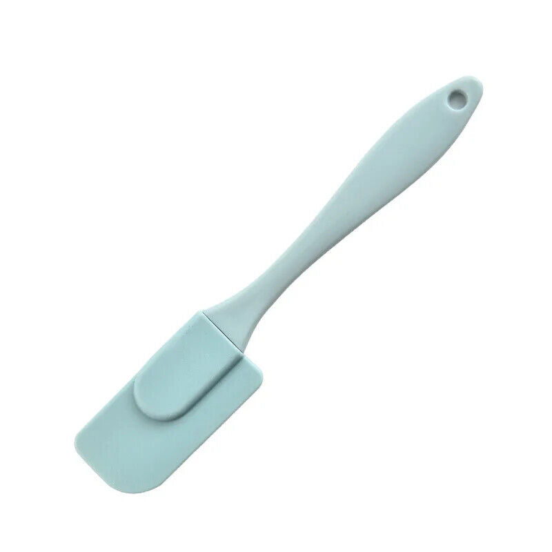 HABO Teig Schaber Pinsel Set Silikon Küche Creme Kuchen Auskratzen Rosa Blau