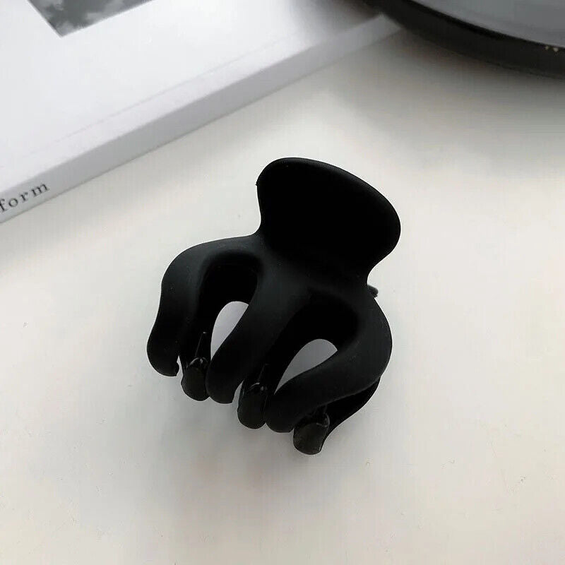 HABO Haar Klammer Elegant Schwarz Damen Business Haare Ästhetisch Kunststoff
