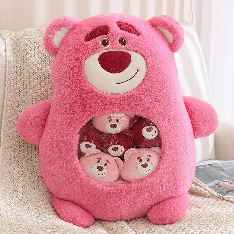 Plüsch-Snacktasche – Süße Mini-Puppen & Kissen im Frucht- und Tierdesign
