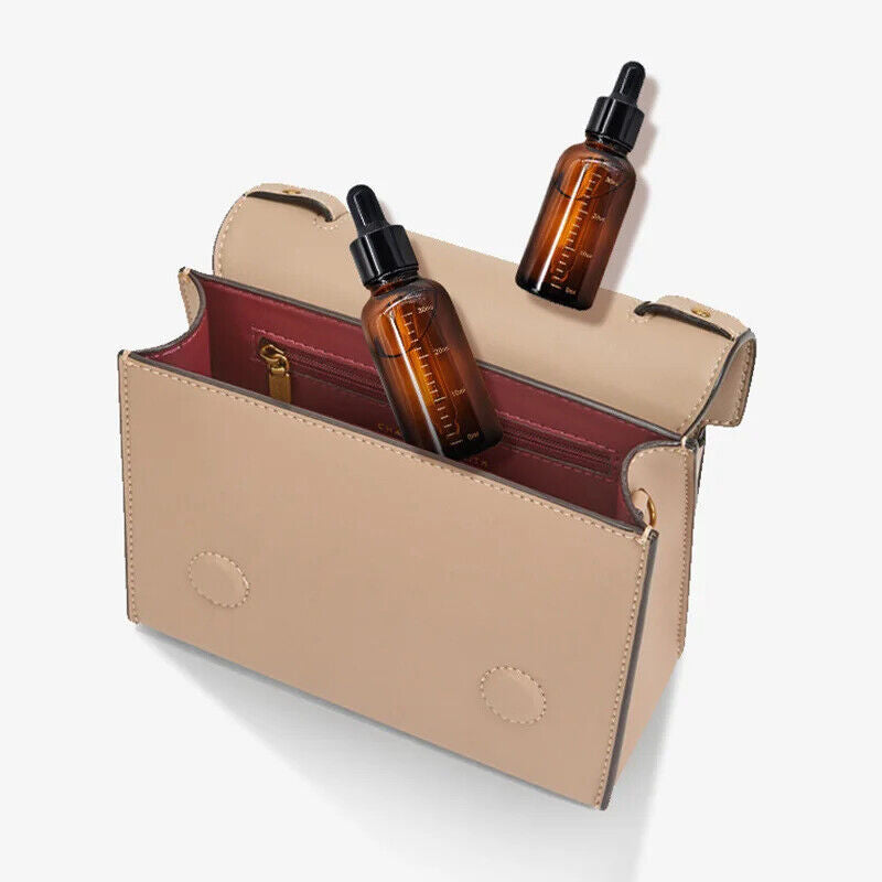 HABO Tropfflaschen 5-100ml Fläschchen Spender Dunkles Glas Getönt Klein Pipette