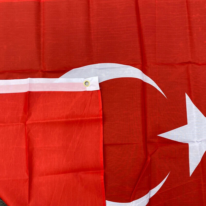 HABO Türkei Flagge 90 x 150 cm Türkiye Fahne Merch Groß Halbmond Ankara Türkisch