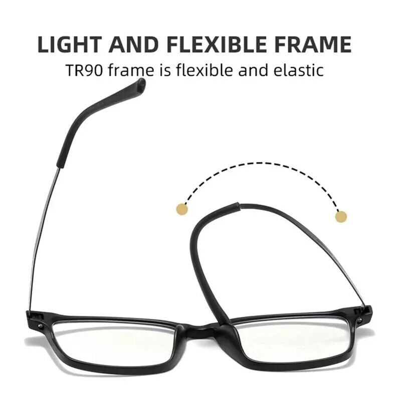 HABO Blau Licht Blockierende Lesebrille Ultraleicht mit TR90 Titan