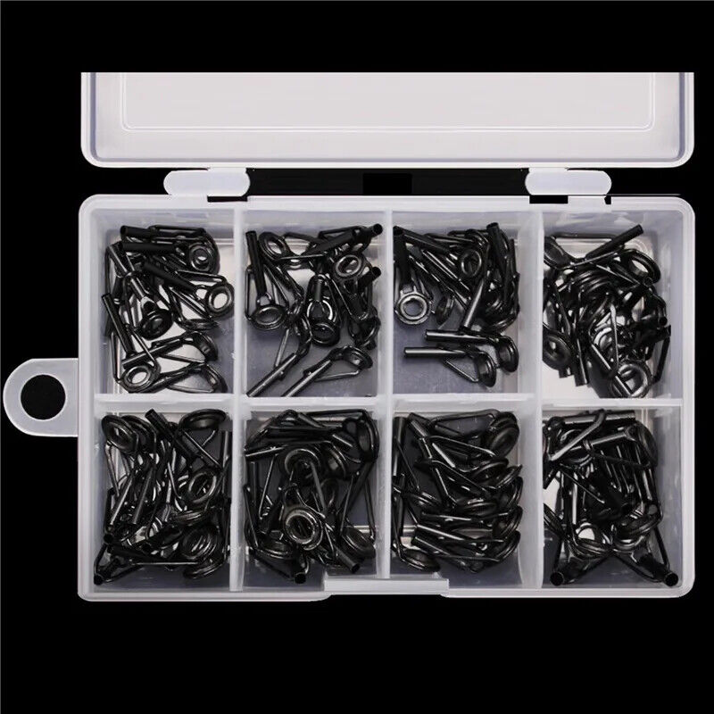 HABO Top Spitze Guide für Spinning- und Casting-Angelruten Edelstahl-Rahmen