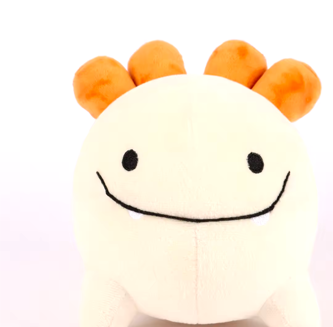 axolotl plüschiter kleines axolotl kuscheltier süß mit lächeln für Kinder