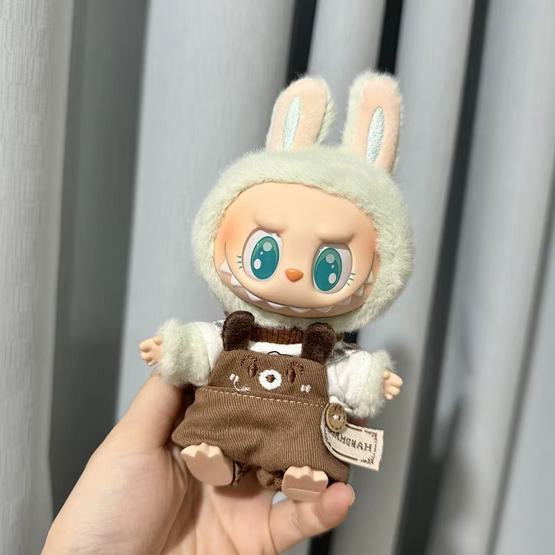 Mini Plüsch Puppe Kleidung Outfit Geschenk für Mädchen 