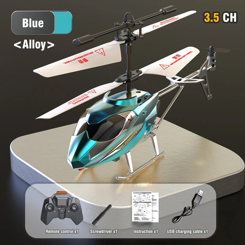 RC Hubschrauber Mit Licht ferngesteuerter Helikopter Fliegendes Kinderspielzeug 