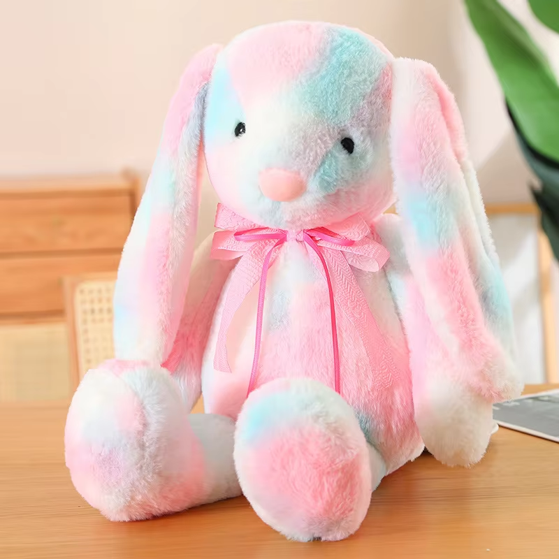 HABO 30/42/60Cm Kaninchen Hase Plüschtier Kuscheltier Kinder Geschenk Bunt Weich