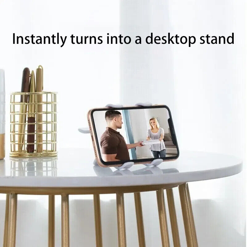 HABO 360-Clip Handy Halterung – Tragbare, Flexible & Desktop Ständer für Phone