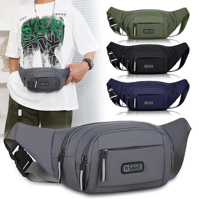 Gürteltasche Bauchtasche Männer Umhängetasche Sport Outdoor Freizeit Hüftasche