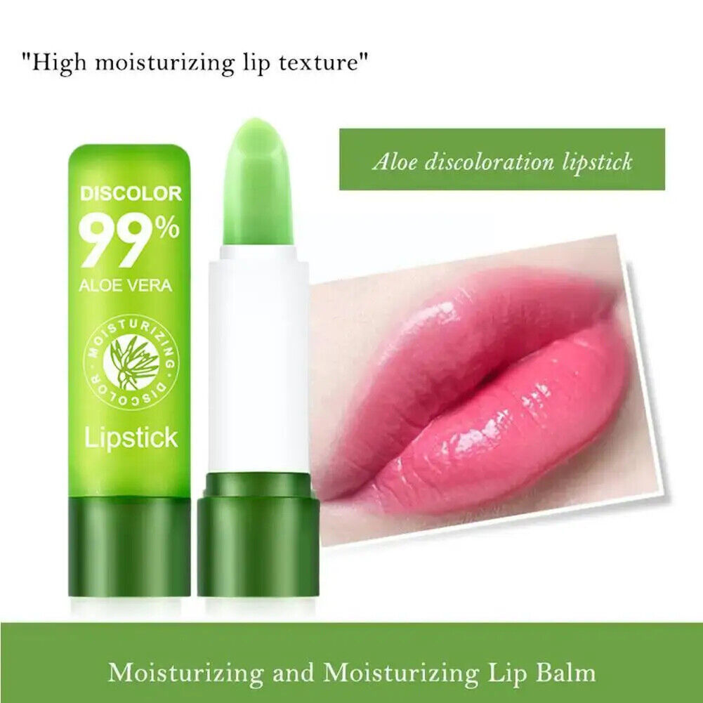HABO Aloe Vera Lippenstift feuchtigkeitsspendend Lippen Balsam Glanz Koreanisch