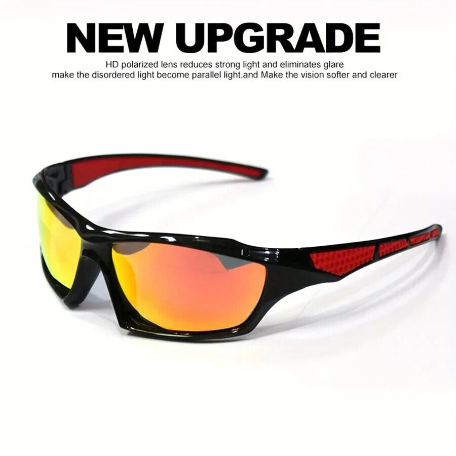 Sport Sonnenbrille Polarisiert Uv-Schutz Fahrrad Sonnenbrille Unisex Brille