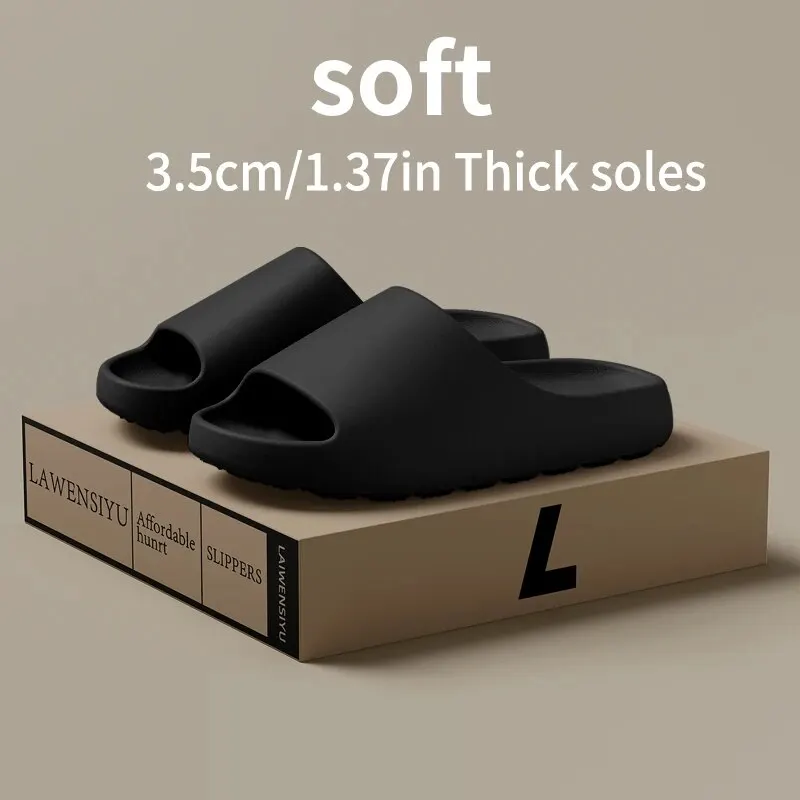 Flip Flops Sandalen Strand Badeschuhe Hausschuhe Weich mit Dicken Sohlen