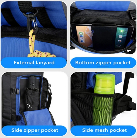 Rucksack 90L 90 Liter Reiserucksack Wanderrucksack leicht bequem Outoor