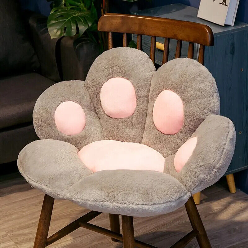 HABO 70cm Katze Hunde Pfote Plüsch Stuhl Kissen Dekoration Kuscheltier Weich