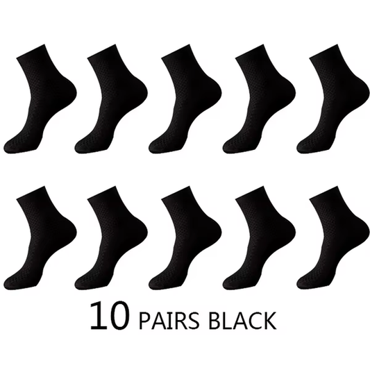Hochwertige Premium Socken 10 Paare Atmungsaktive weiche Kompressions Socken