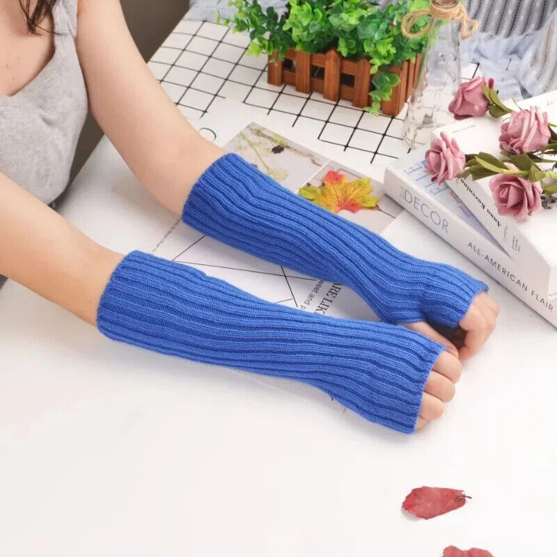 HABO 30 Cm Fingerlose Handschuhe Hand Stulpen Frauen Winter Warm Gestrickt Korea