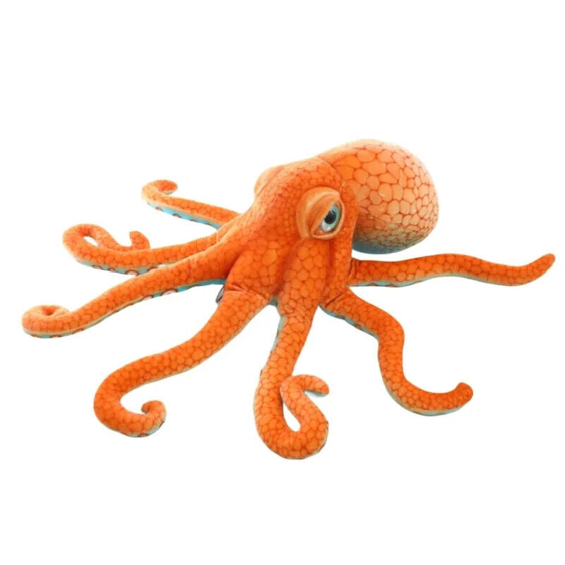 HABO 55cm Oktopus Tintenfisch Krake Kuscheltier Realistisch Meer Geschenk Kinder