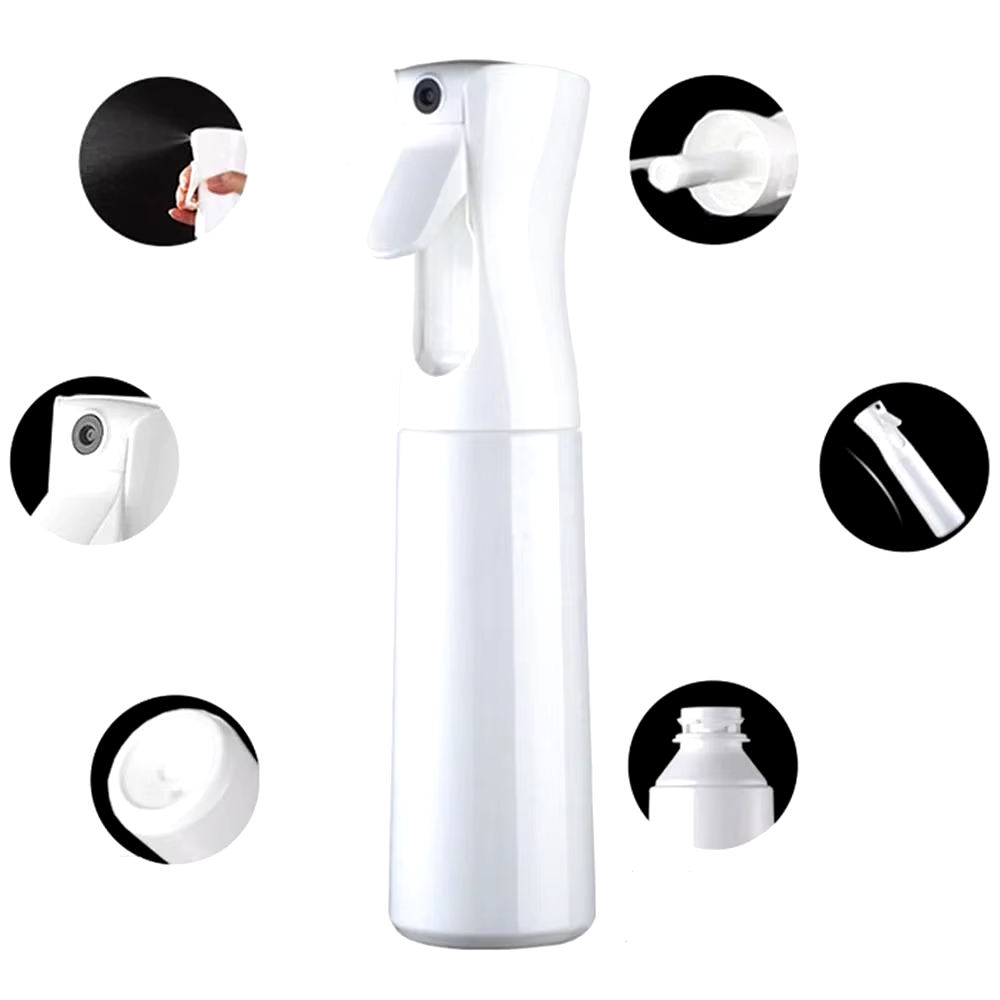 HABO 200/300/500ml Sprühflasche Wasser Spray Styling Nachfüllbar Friseur Haare