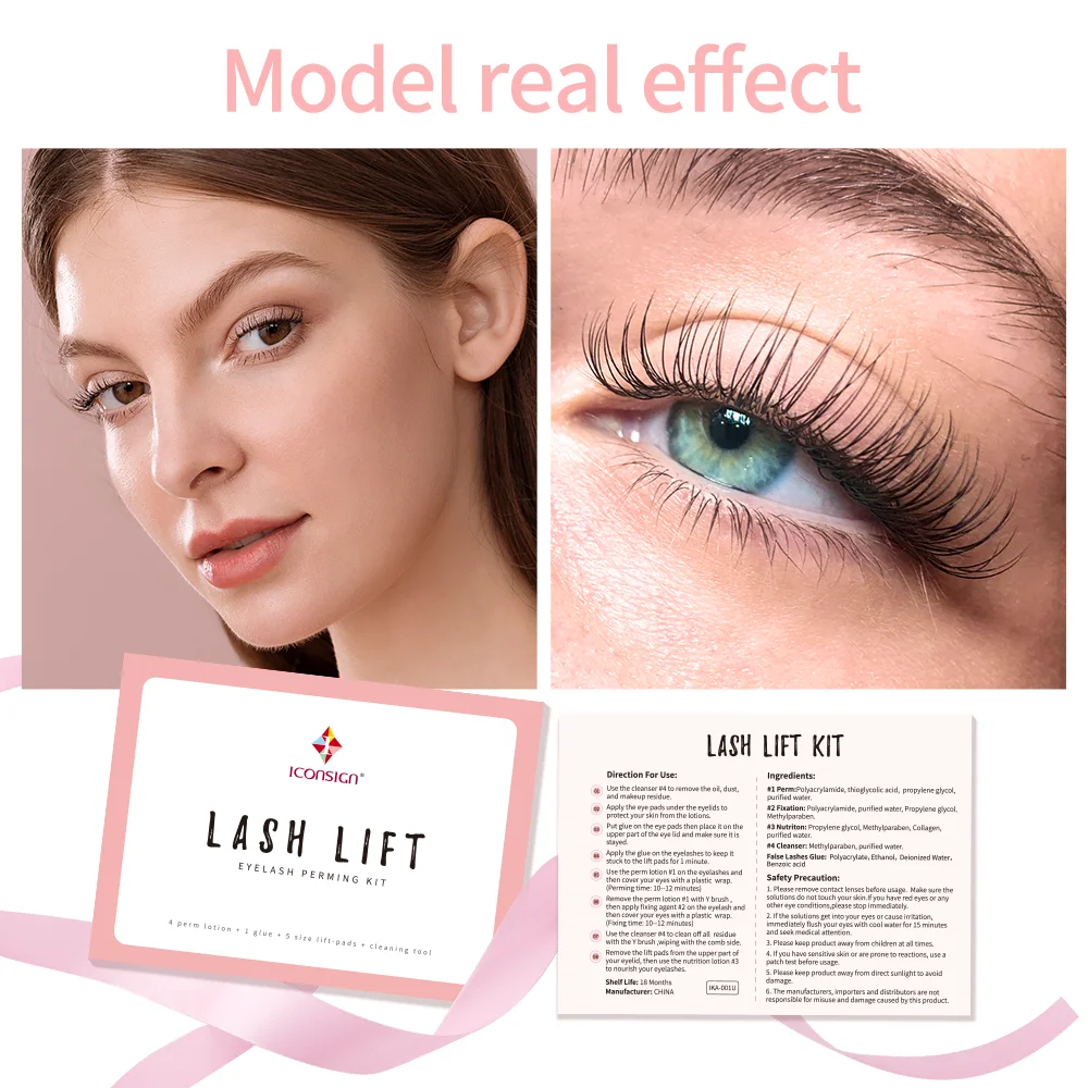 HABO Lash Lift Kit – Wimpern Lifting & Enhancer Set für Perfekte Augen