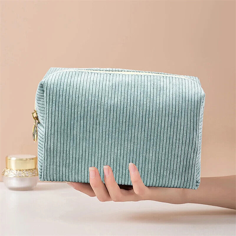 HABO Cord Kosmetik Beutel Make Up Waschtasche Kultur Tasche Geldbörse Frauen
