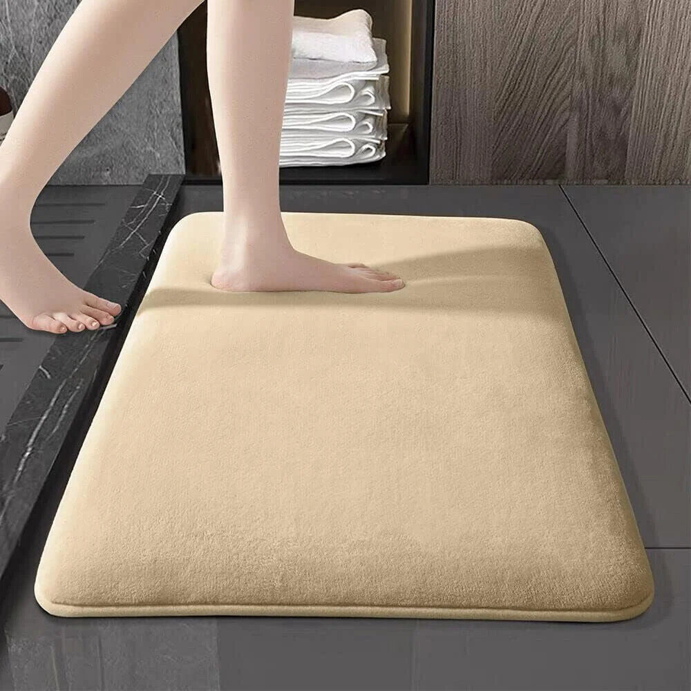 Duschmatte Bodenmatte Super Saugfähige Badematte rutschfest Badezimmer weich