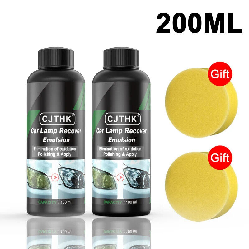 HABO Autoscheinwerfer Restaurierung Polier-Kit – Reparatur & Reinigungs-Paste