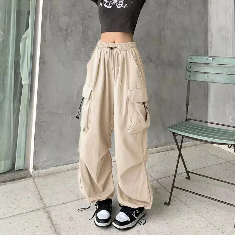 Lässige Jogger Hose Haushose Frauen Baggy Hose Streetwear Oversize Jogginghose