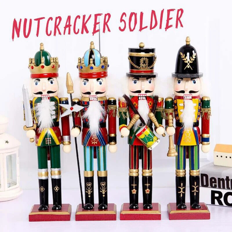 Nussknacker Weihnachten 30Cm Nussknacker Puppe Klassisch Weihnachtsdekoration