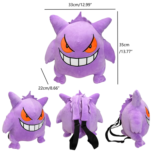 Pokemon Pikachu Snorlax ... Plüschrucksack weicher niedlicher Rucksack Pokemon