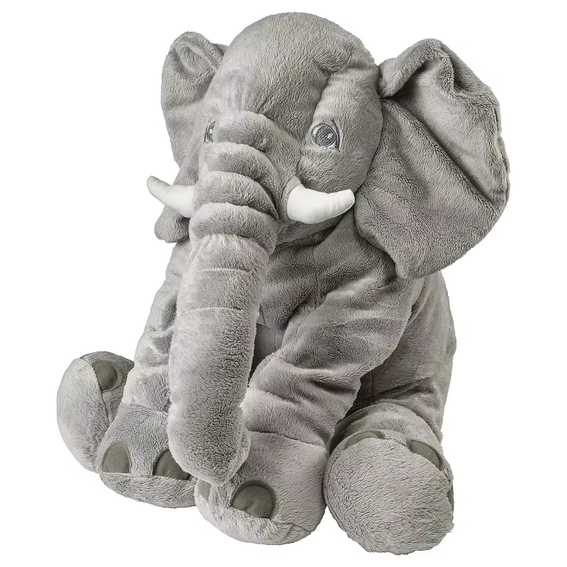 Elefant Plüschtier Kuscheltier weicher Niedlicher Elefant Stofftier Spielzeug  