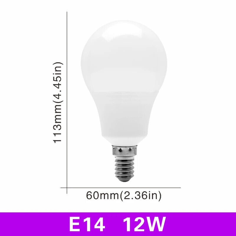 E27 E14 Led-Birne Glühbirne Warmweiß Kaltweiß 20 W 18 W 15 W 12 W 9 W 6 W 3 W