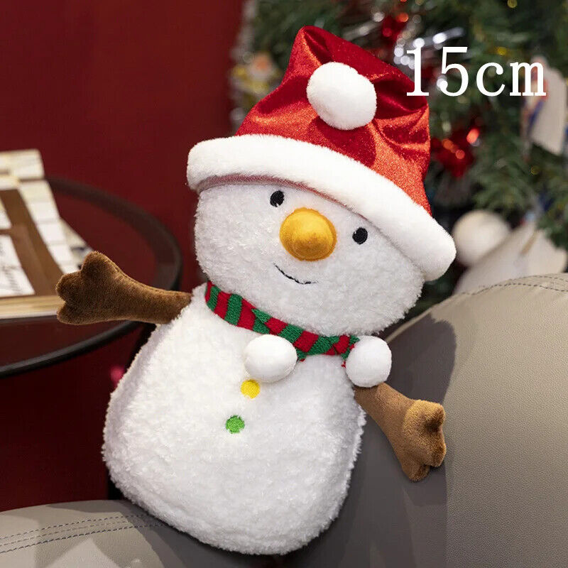 Santa Claus Schneemann Kranz Weihnachts Baum Plüschtiere Weihnachts Dekor Kissen