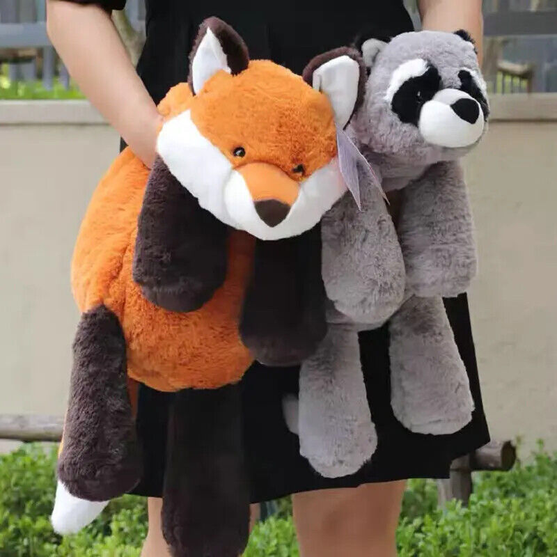 Waschbär Fuchs Krokodil Faultier Kuscheltier Plüschtier 45–70 Cm Weich Geschenk