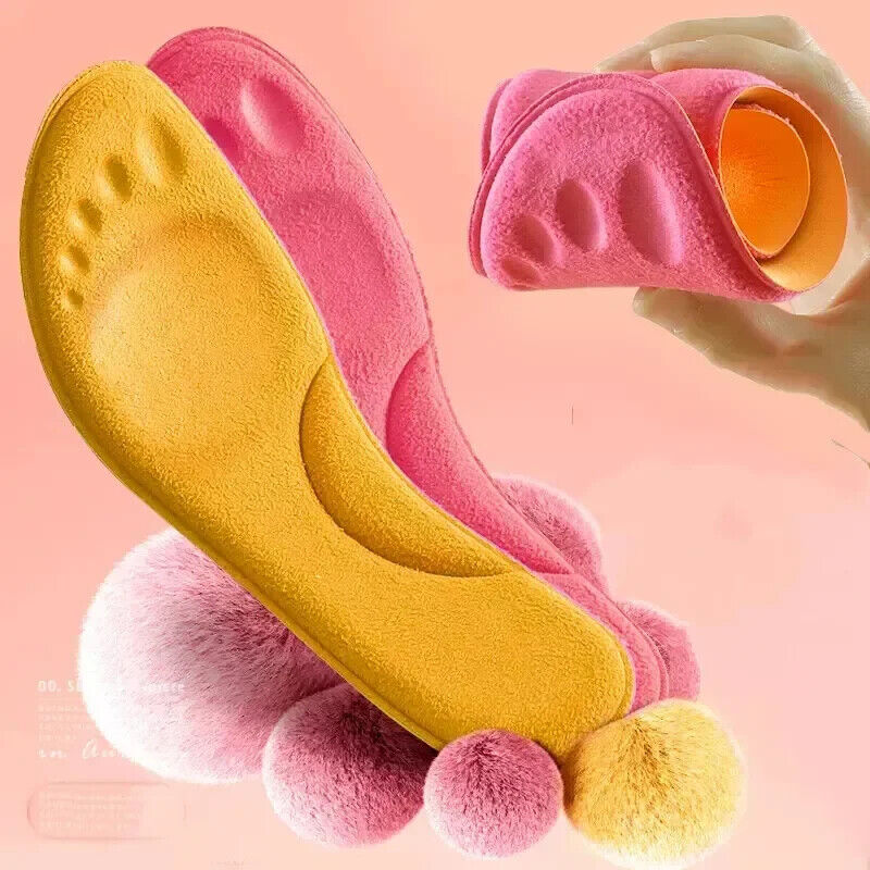 HABO 4D-Massage-Einlegesohlen - Orthopädische Wärme-Einlagen