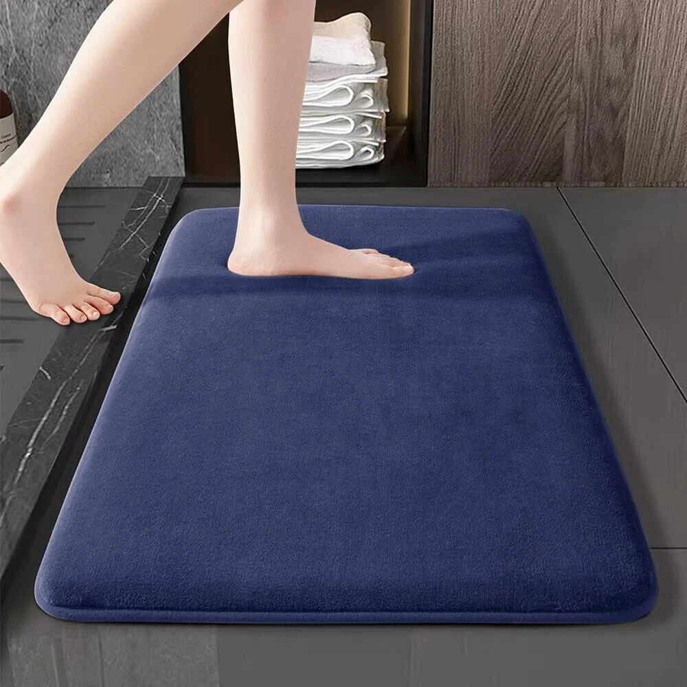 Duschmatte Bodenmatte Super Saugfähige Badematte rutschfest Badezimmer weich