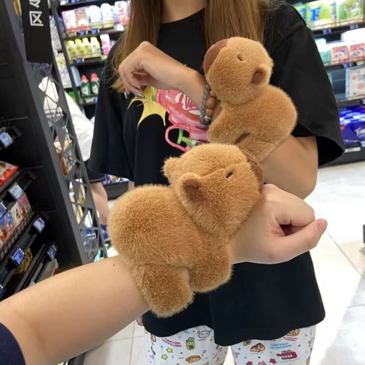 Niedliche Capybara Clap Kreis Spielzeug – Slap Snap Wrap Armband