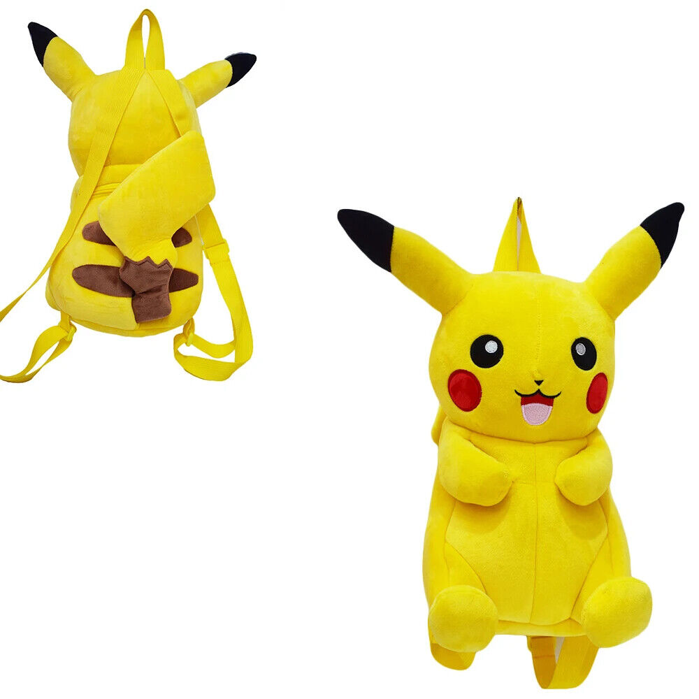 Pokemon Pikachu Snorlax ... Plüschrucksack weicher niedlicher Rucksack Pokemon