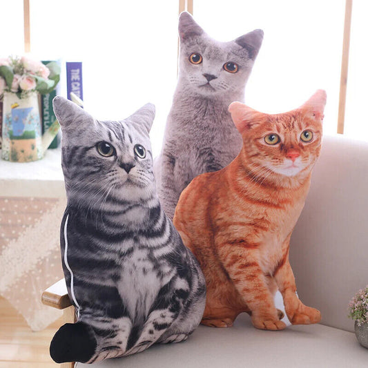 Plüsch Katze Kissen Weiche Kuscheltiere Spielzeug Home Decor 