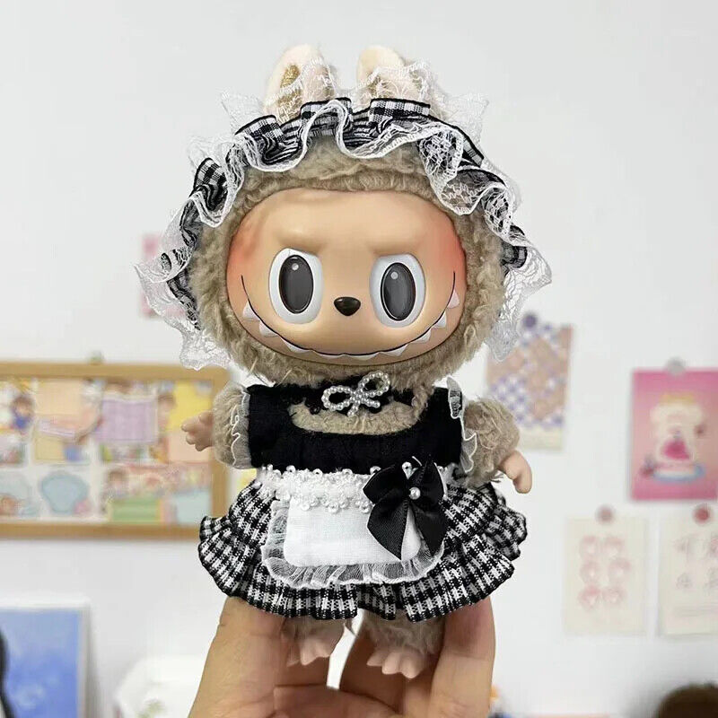 Kawaii Mini Plüsch Puppen Kleidung Outfit