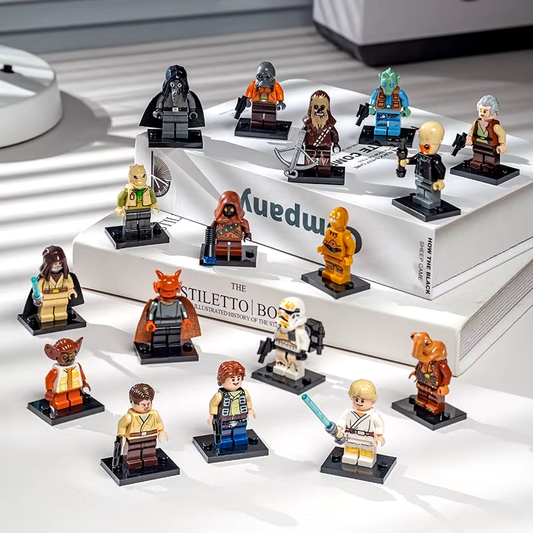 Star Was Baustein Figuren Steckbausteine Figuren Film Modelle Krieg der Sterne 