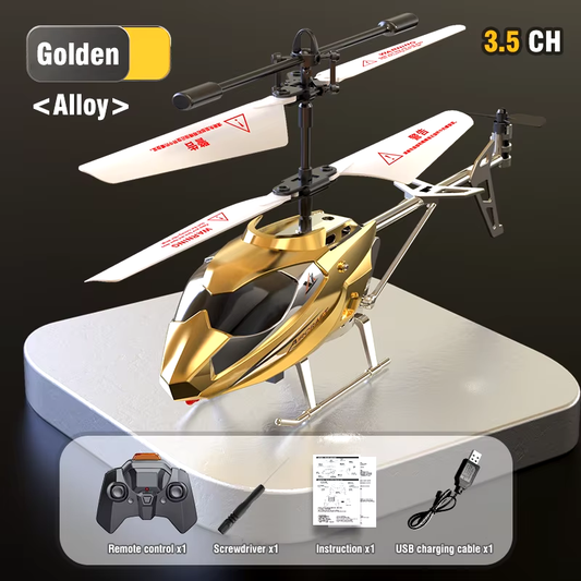RC Hubschrauber Mit Licht ferngesteuerter Helikopter Fliegendes Kinderspielzeug 