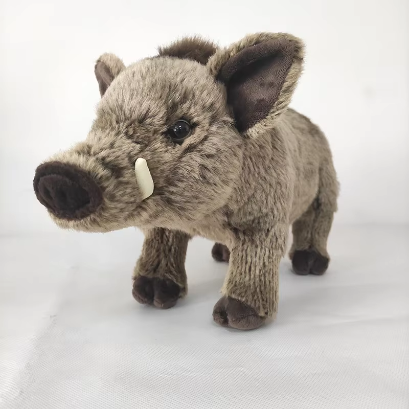 HABO Wildschwein Warzenschwein Afrika Schwein Kuscheltier Plüschtier Geschenk