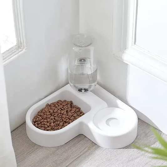 HABO Doppel Tierschüssel Set Haustier Futter- und Wasserschüsseln