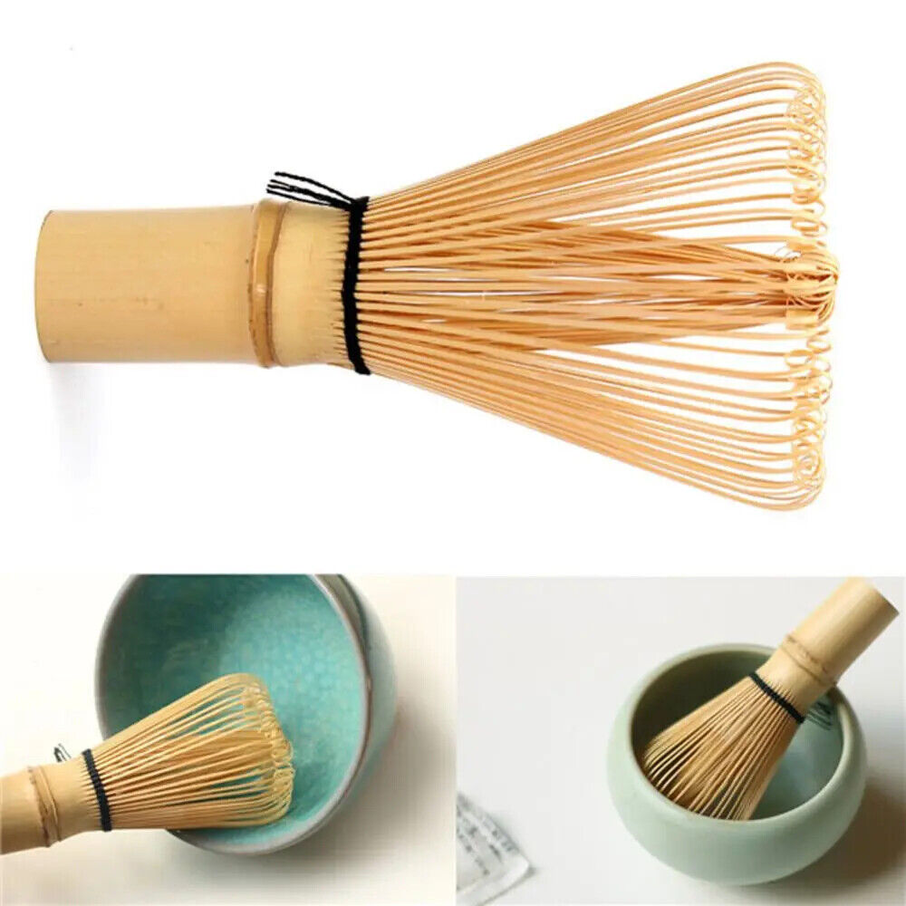 Matcha Besen Grüntee Japanisch Pulver Schneebesen Traditionell Bambus Teeservice