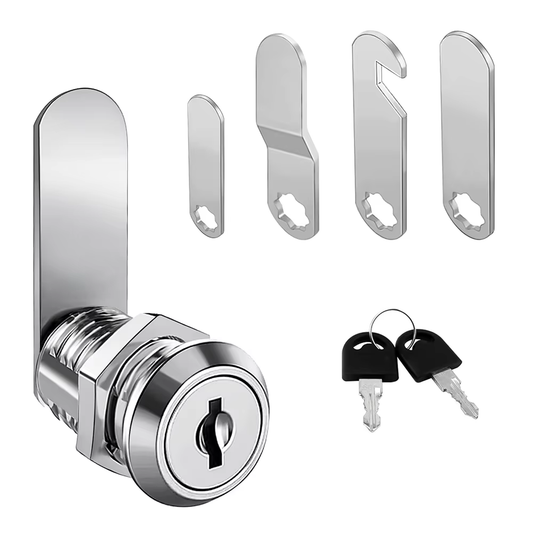 HABO Cam Lock Set Tür-, Schrank- und Schließfach-Schlösser mit 2 Schlüsseln