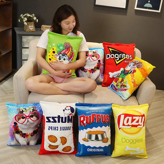 Kreative Snacks Plüschkissen Kissen Plüschtier Geschenk