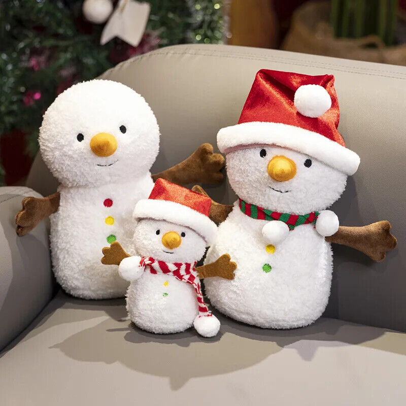 Santa Claus Schneemann Kranz Weihnachts Baum Plüschtiere Weihnachts Dekor Kissen
