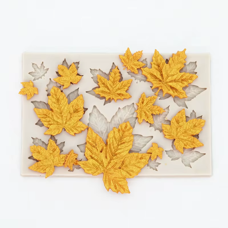HABO Blatt Silikon Form Ahorn Kanada Geschenk Kuchen Backen DIY Schokolade Kind
