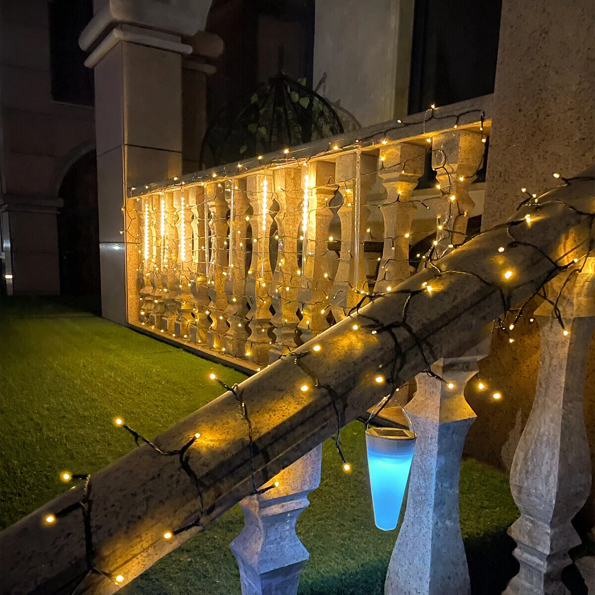 Lichterkette Weihnachten Weihnachtsbaum Christbaum Lichter Wasserdicht Outdoor 